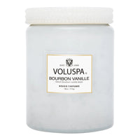 Voluspa Candle Large Glass Jar - Bourbon Vanille