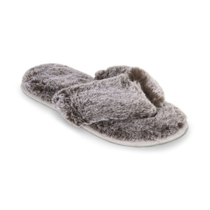 Lemon Waterfront Fur Slipper - Brown