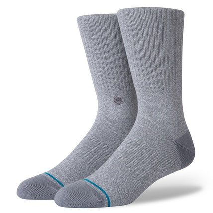 Stance Socks Icon - Grey Heather