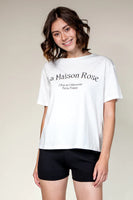 Pink Martini La Maison Rose T-shirt - White