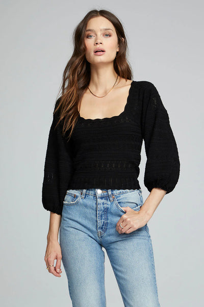 Saltwater Luxe Fable Sweater - Black