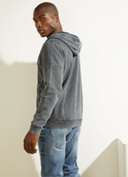 Guess Men's G Stamp Hoodie - Stone