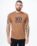 Ten Tree  Logo T-Shirt - Foxtrot Brown Heather