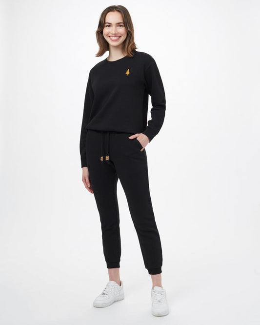 Ten Tree W TreeFleece Bamone Sweatpant - Meteorite Black