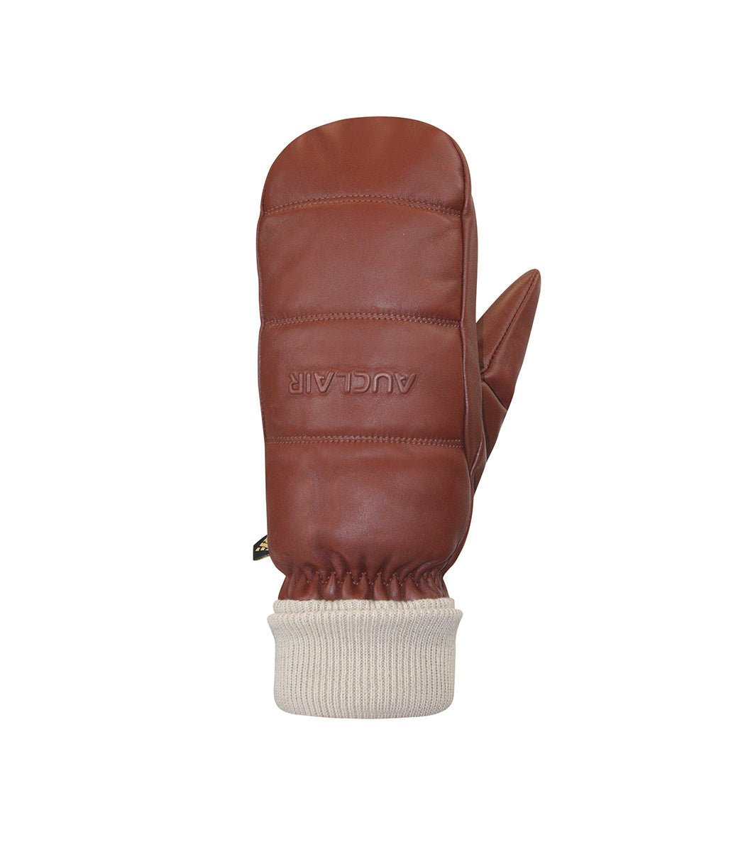 Auclair Luna Mitts - Cognac/Cream