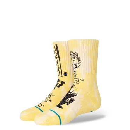 Stance Kids' Wild Things Socks - Terrible Yellow