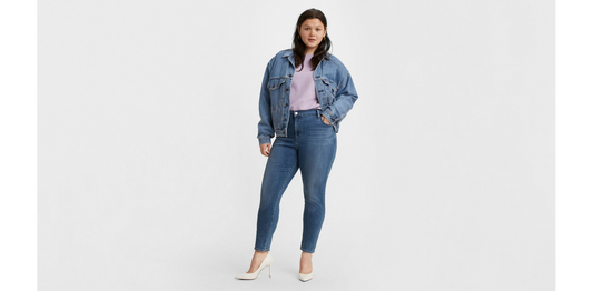 Levi's 721 Plus Hi-Rise Skinny - Lapis Air