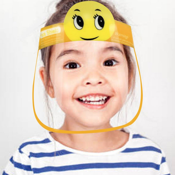 Children's Face Shield - Smiley