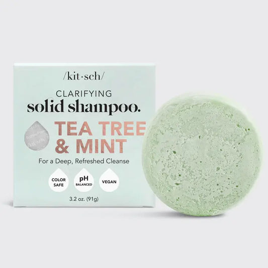 Kitsch Clarifying Shampoo Bar - Tea Tree and Mint