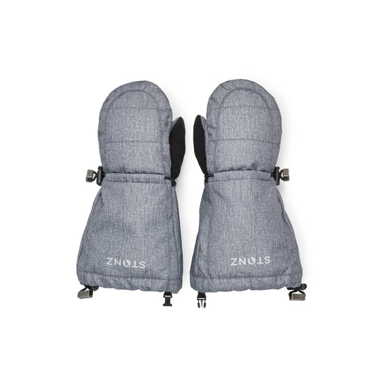 Stonz Youth Mitts - Heather Grey