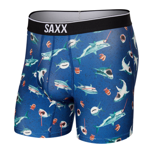 SAXX Ultra Fly Boxers - Multi The Huddle Is Real