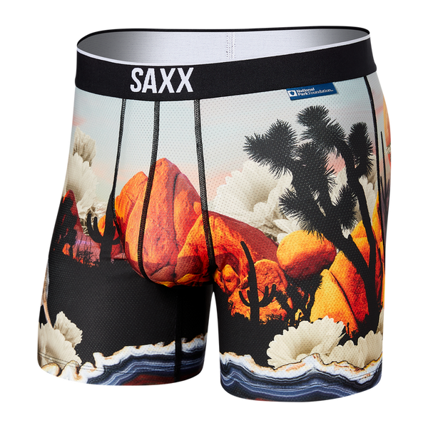 Saxx DropTemp Cooling Cotton Boxer Brief  Banana Split – Rachelle M.  Rustic House Of Fashion