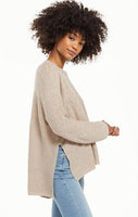 Z Supply Tayla Rib Sweater - Taupe